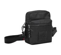 HUGO Jhin_NS, Zip Reporter Crossbody Bag Hombres, Negro, Talla única