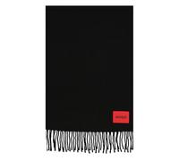 HUGO Juster_35180 Bufanda, Black1, Talla única para Hombre