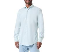 Hugo Kason, Camisa de los Hombres, Light/Pastel Green332,