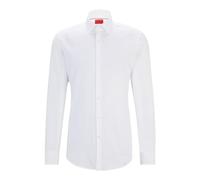 HUGO Kenno 505 Camisa, Open White 965, 41 para Hombre