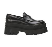 HUGO Kris Pltloafer Brom, Mocasines Mujer, Negro, 39 EU