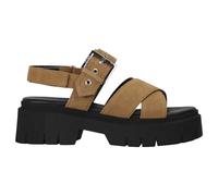 HUGO Kris_Sandal_BKSD, Sandalia Mujer, Open Beige, 42 EU