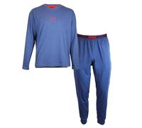 HUGO Laze Long Set EW, Long_Set_Lw Hombre, Dark Blue407,