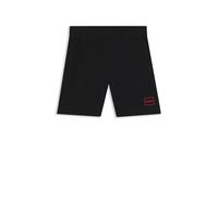 HUGO Laze Shorts CW Ropa de Estar por casa_Short, Black1, XL Hombre