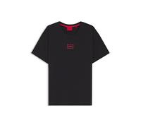 HUGO Laze T-Shirt Ropa de Estar por casa_Camiseta, Black1, XL para Hombre