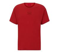 HUGO Laze T-Shirt Ropa de Estar por casa_Camiseta, Open Pink693, M para Hombre