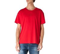 HUGO Laze T-Shirt Ropa de Estar por casa_Camiseta, Open Pink693, XL para Hombre