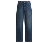 HUGO Leni_B Pantalones Vaqueros, Medium Blue, 29W / 36L De Las Mujeres