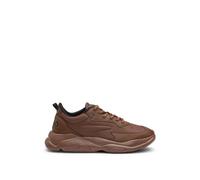 HUGO Leon Runn cvpu, Zapatillas, Hombre, Medium Brown 212, 39 EU