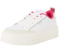 HUGO Lyssa_Tenn_nysdpu, Zapatillas Mujer, Open White, 39 EU