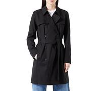 HUGO Makaras-2 Gabardina, Black1, 38 De Las Mujeres