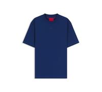 HUGO Camiseta de punto de algodón - StyleDapolino, 50488330 Azul L