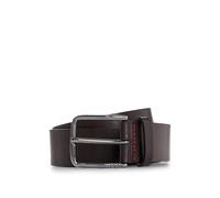 HUGO Men's Gerik_Sz35 - Cinturón para hombre, color marrón oscuro, Dark Brown205, 100 cm