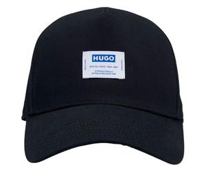 Hugo Merk-pl-TS 10269331 01 Gorra, Negro, Talla única Hombres
