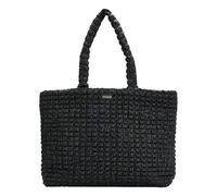 Hugo Mhati Bolsa shopping negro, imitación de cuero, mujer