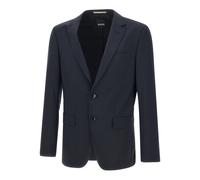 BOSS Chaqueta de traje slim fit de lana virgen - StyleH-Huge-S-MM-251, 50537537 Azul oscuro 54