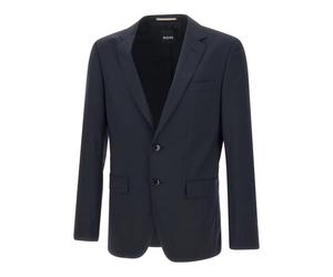 Hugo - Midnight Blue Wool Blazer - Jackets - Hombre - Azul - L -