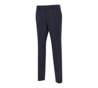 Hugo - Midnight Blue Wool Trousers - Trousers - Hombre - Azul - M -