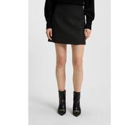 HUGO Minifalda de bouclé brillante con ribete de cadena - StyleRafransi, 50555908 Negro 38