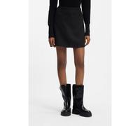 HUGO Minifalda en tejido bouclé - StyleRomese-1, 50558561 Negro 36