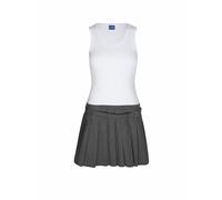 HUGO Vestido 'Norila_B' antracita / blanco 40 antracita / blanco