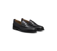 HUGO Mocasines de piel con ribete de antifaz - StyleVarian_loaf_ltpe, 50557726 Negro 46