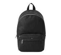 Hugo- Mochila de Ecopiel con Logo Frontal- Bags- Hombre- Negro- ONE SIZE- Mochila de Ecopiel con Logo Frontal