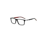 HUGO Montura para gafas graduadas de acetato negro con logo perforado - StyleHG 1416/G8075516, 58610616 Negro pcs.