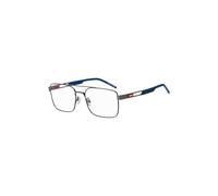 HUGO Montura para gafas graduadas de metal con logo de goma en contraste - StyleHG 1388R805518, 58610545 Tono plateado pcs.