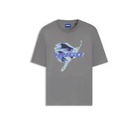 Hugo Narolix Camiseta, Gris Claro, XXL Hombres