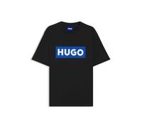 HUGO Camiseta 'Nico' azul oscuro / negro / blanco XXL EUR