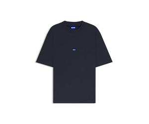 HUGO Nieros Camiseta, 415 Azul Marino, XL Hombres