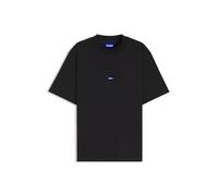HUGO Camiseta 'Nieros' azul claro / negro / blanco L EUR