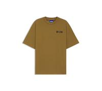 Hugo Blue Camiseta de algodón verde 50542810-352 S