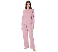 HUGO Nite_Long Set 10272272 01 Conjunto de Pijama, Rosa Open 696, M Mujeres