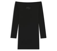 HUGO Noffal_b Jersey_Dress, Black 001, XL Mujeres