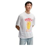 HUGO Nugotacos Camiseta en T, Blanco, L Hombres