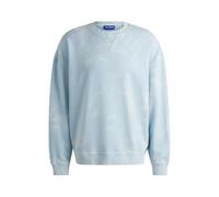 HUGO Nustroyos 10249110 01 Sudadera, Open Blue487, XL para Hombre