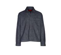 HUGO Camisa denim oversize fit en algodón de color añil - StyleEjiri, 50566305 Azul oscuro L