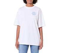 HUGO Oversize_tee_b_5 Camiseta, White 100, XS Mujeres