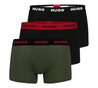 HUGO Pack de 3 calzoncillos tipo bóxer largos para hombre EOSP, - 972 negro/oliva/negro, XL