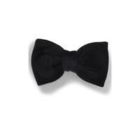HUGO Pajarita de jacquard de terciopelo de algodón - StyleBow tie velvet, 50532211 Negro pcs.
