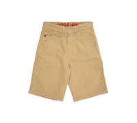HUGO Shorts loose fit para niños de algodón elástico - StyleG00990/23B04A, G00990 Beige 162