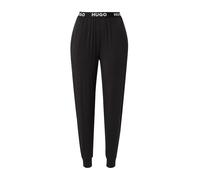 HUGO Pantalón de pijama negro / blanco, Talla S