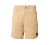 HUGO Pantalón 'Diz' beige / rojo 34 beige / rojo