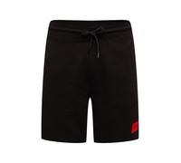 HUGO Shorts de felpa de algodón con etiqueta con logo roja - StyleDiz222, 50466196 Negro XS