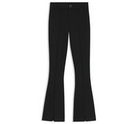 HUGO Pantalones flared fit con aberturas delanteras - StyleNereyel, 50563210 Negro XL