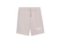HUGO Shorts loose fit en felpa de algodón con logo estampado - StyleNomario, 50510728 Luz púrpura L