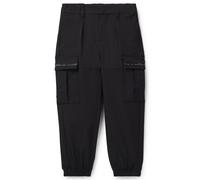 HUGO Pantalones cargo para niños con ribetes de bolsillo de la marca - StyleG00176/09B04A, G00176 Negro 114