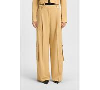 HUGO Pantalones cargo relaxed fit en tejido elástico - StyleHerota, 50538656 Beige 34